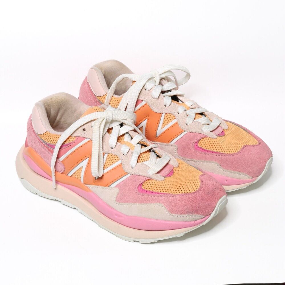 NEW BALANCE 57/40 Valentines Day Sneakers Pink Orange W5740VDA Womens 6.5 RARE .